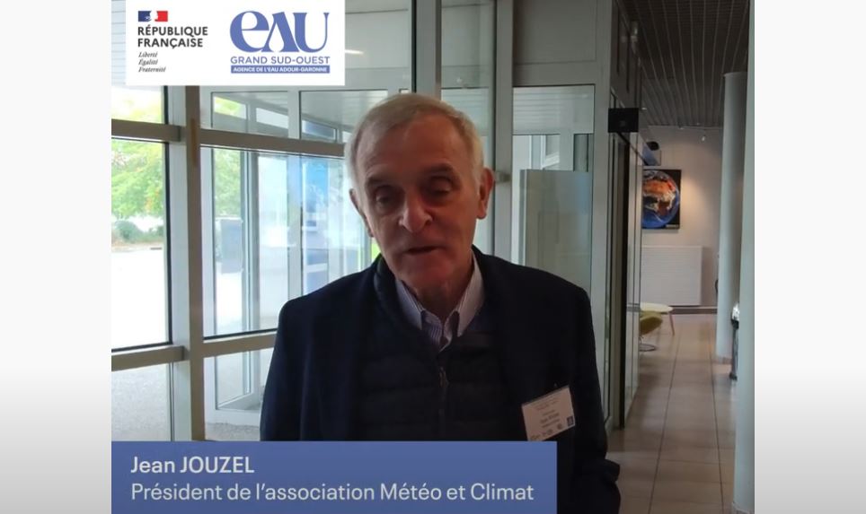 Afficher la vidéo Interview - Eau et réchauffement climatiques - Jean Jouzel, président de Météo et Climat