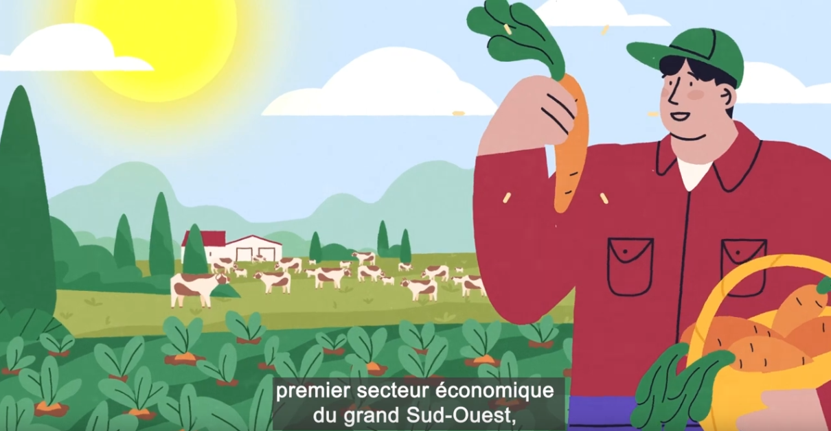 Afficher la vidéo Appel à initiatives pour l'agroécologie du grand Sud-Ouest
