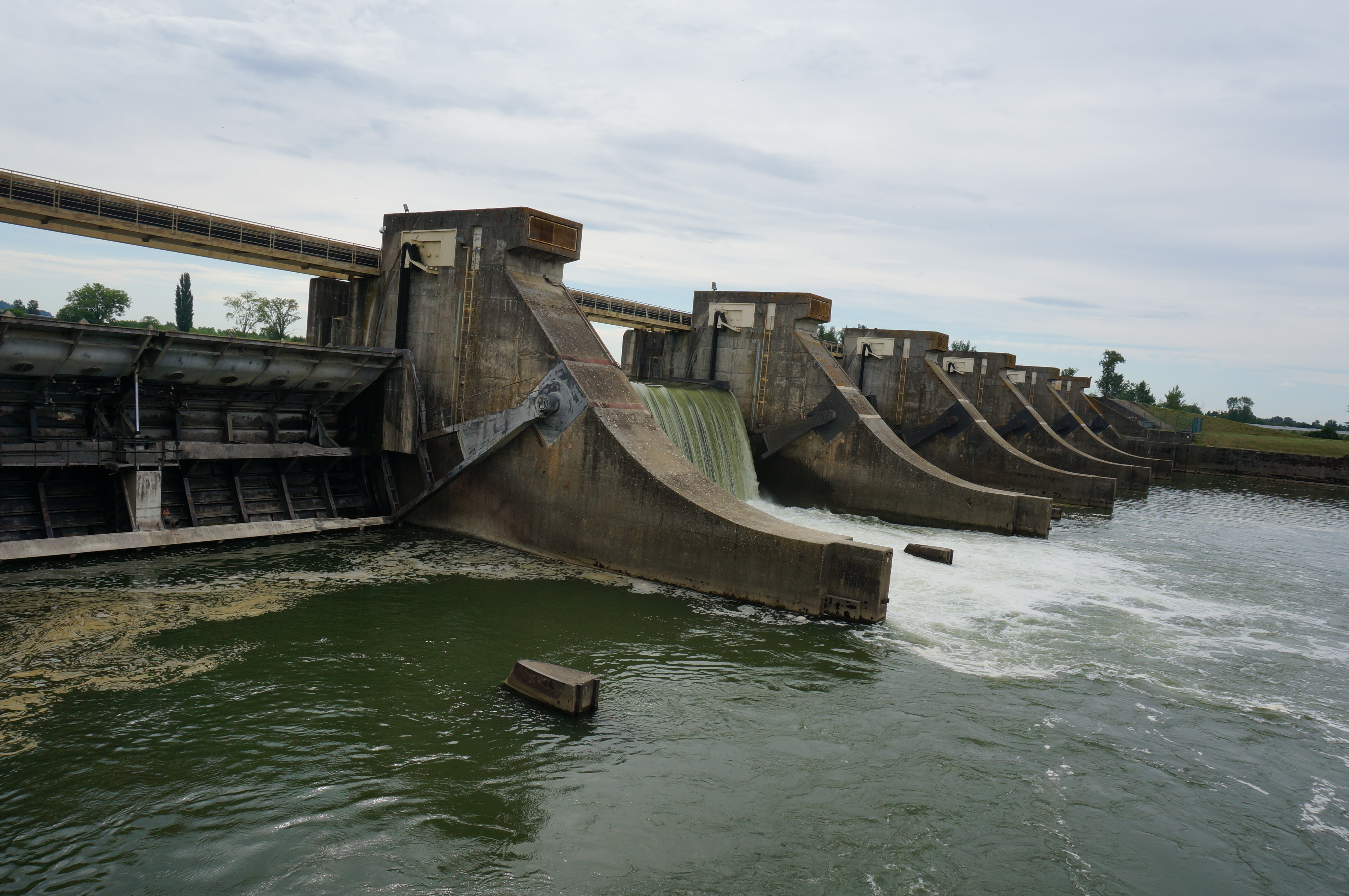Photo du barrage de Malause