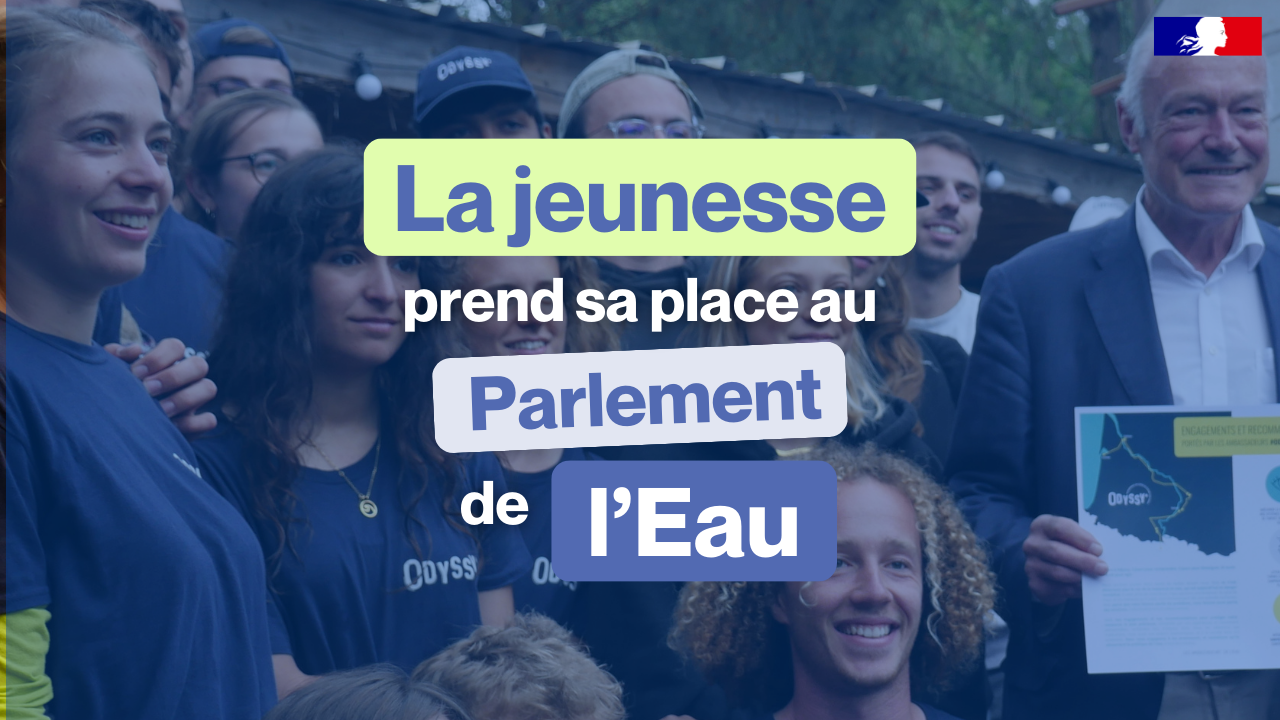 Afficher la vidéo La jeunesse prend sa place au Parlement de l'eau Adour-Garonne 
