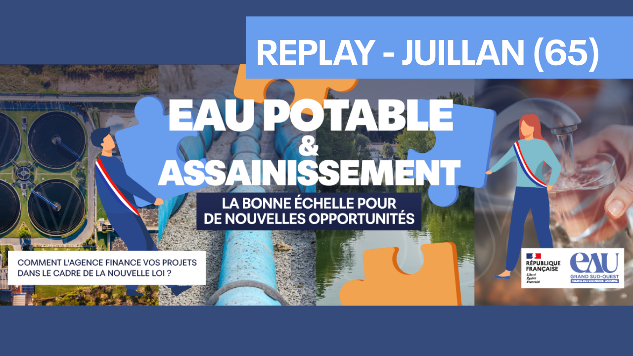 Afficher la vidéo REPLAY - Journée eau & assainissement - 04 juillet 2025 à Juillan (65)