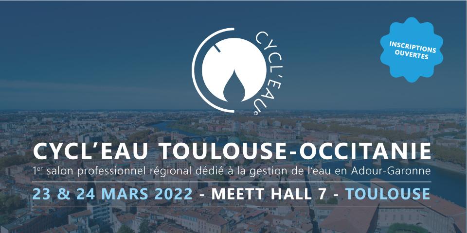 Bannière de l'évènement Cycl'eau Toulouse-Occitanie