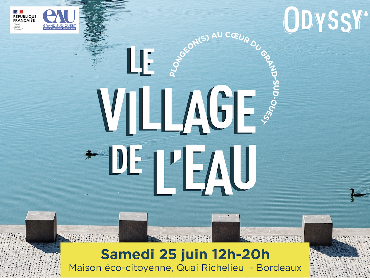 Village de l'eau Odyssy à Bordeaux