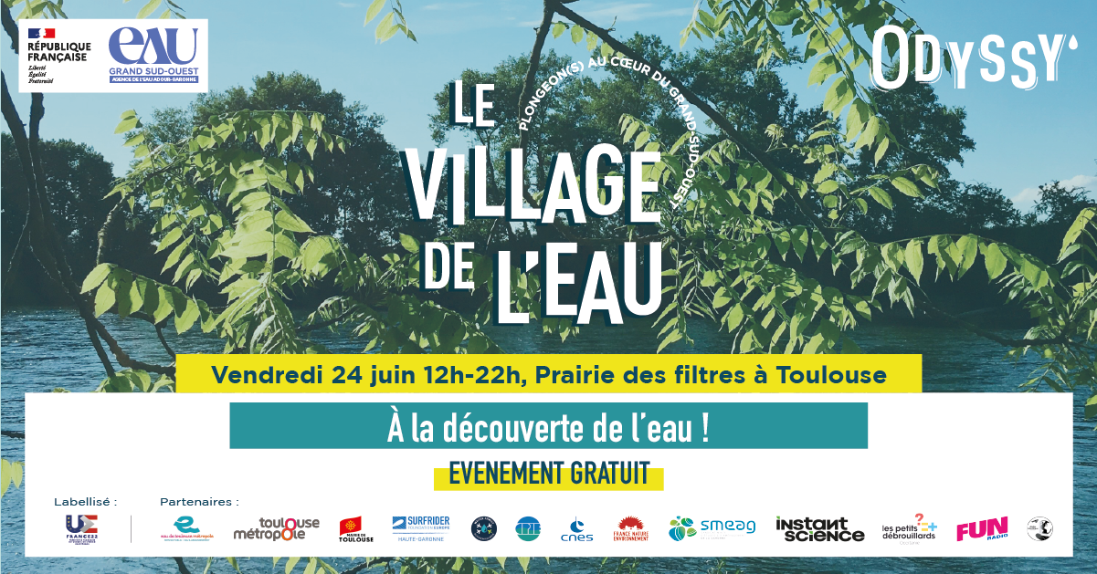 Le Village de l'Eau, vendredi 24 juin 2022 de 12h à 22h